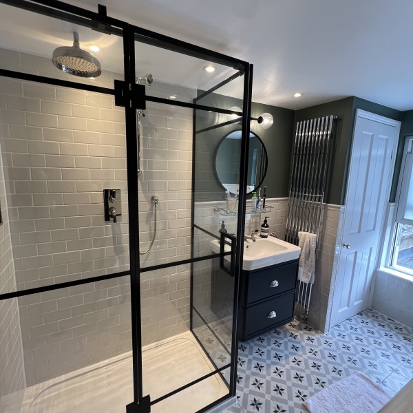 Black Matt Crittall Style Shower Enclosures, Screens, photo: 49