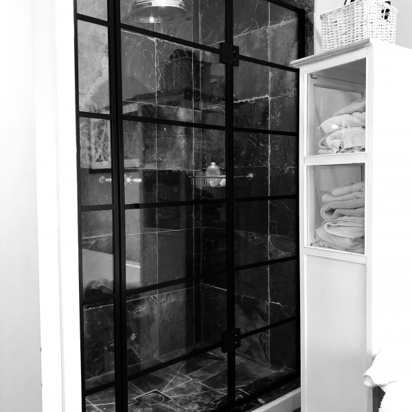 Black Matt Crittall Style Shower Enclosures, Screens, photo: 78