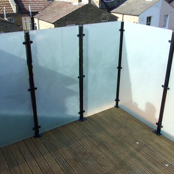 Glass privacy screens, photo: 48