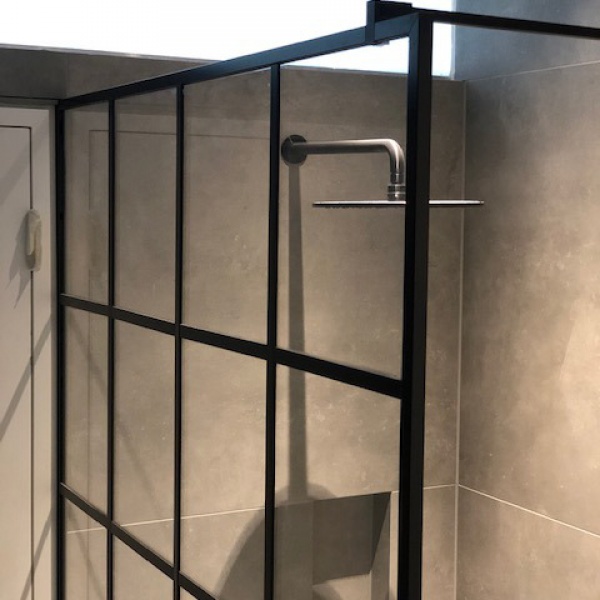 Black Matt Crittall Style Shower Enclosures, Screens, photo: 73