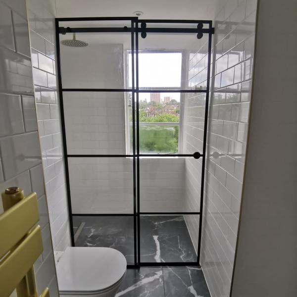 Custom Made Crittal Style Shower Enclosures, Screens, photo: 106