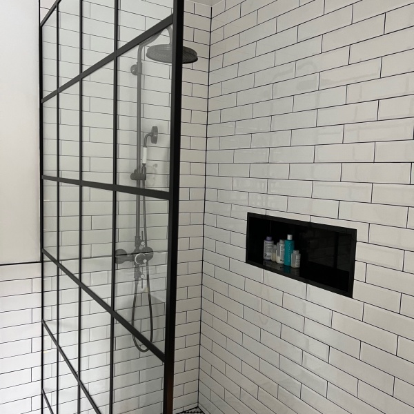 Black Matt Crittall Style Shower Enclosures, Screens, photo: 35