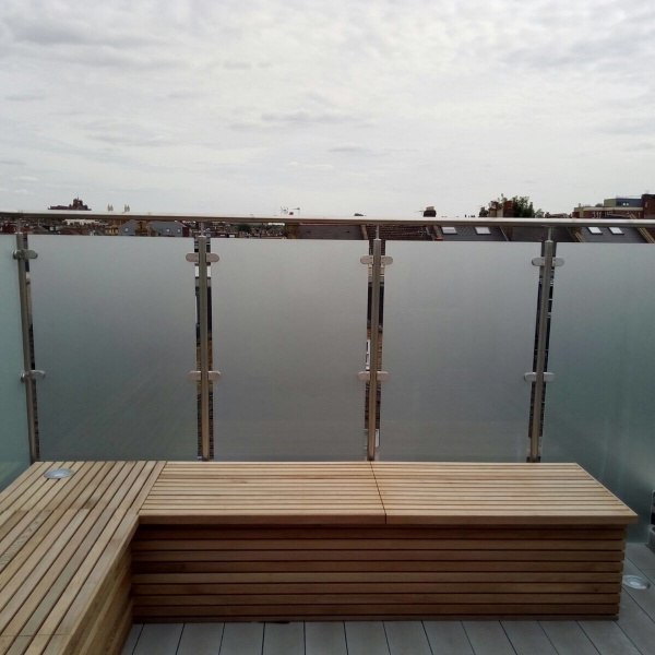 Glass privacy screens, photo: 58