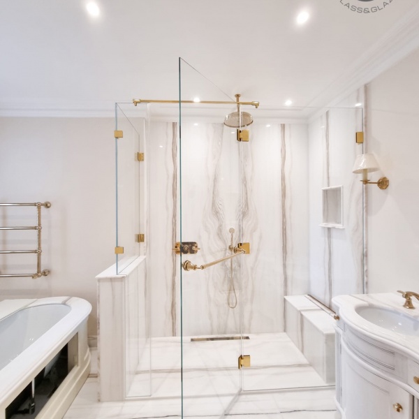 Custom Made Crittal Style Shower Enclosures, Screens, photo: 7