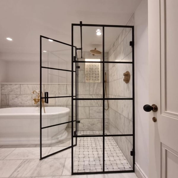 Custom Made Crittal Style Shower Enclosures, Screens, photo: 52