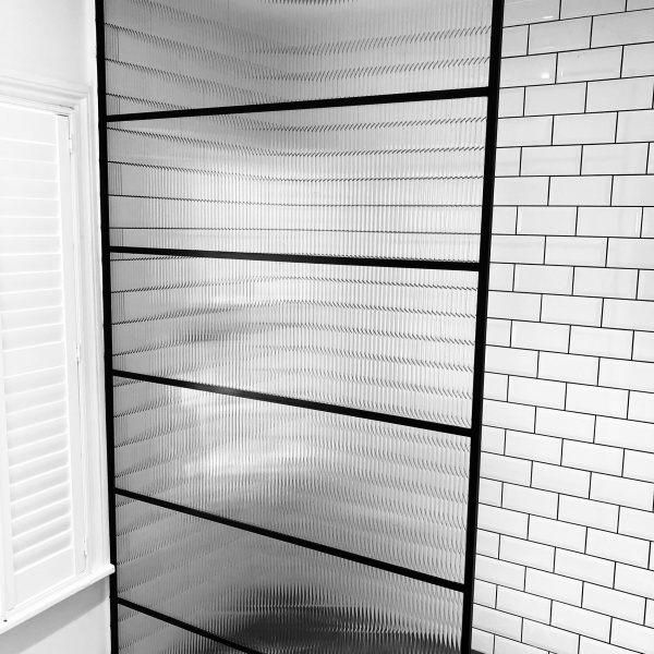 Black Matt Crittall Style Shower Enclosures, Screens, photo: 77