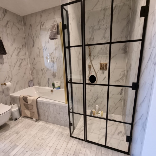 Custom Made Crittal Style Shower Enclosures, Screens, photo: 3