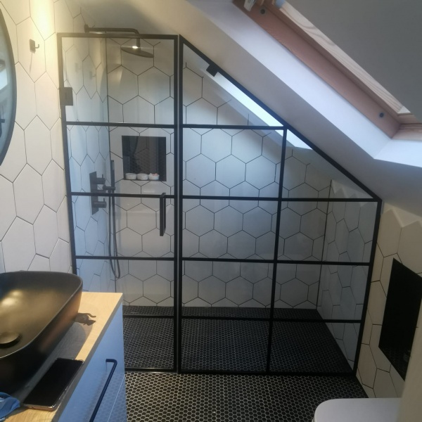 Custom Made Crittal Style Shower Enclosures, Screens, photo: 57