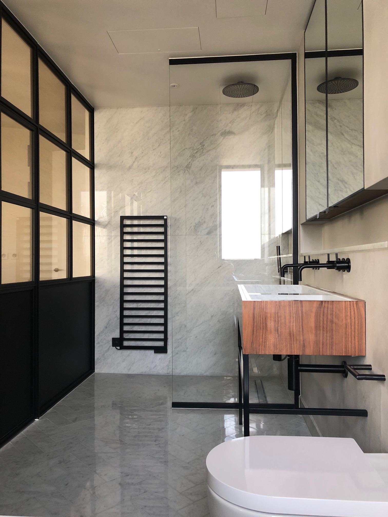Custom Made Crittall Style Shower Enclosures, Screens | Kp Glass & Glazing